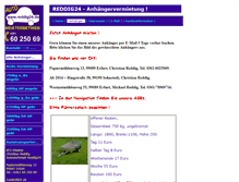 Tablet Screenshot of anhaengervermietung-erfurt.reddig24.de